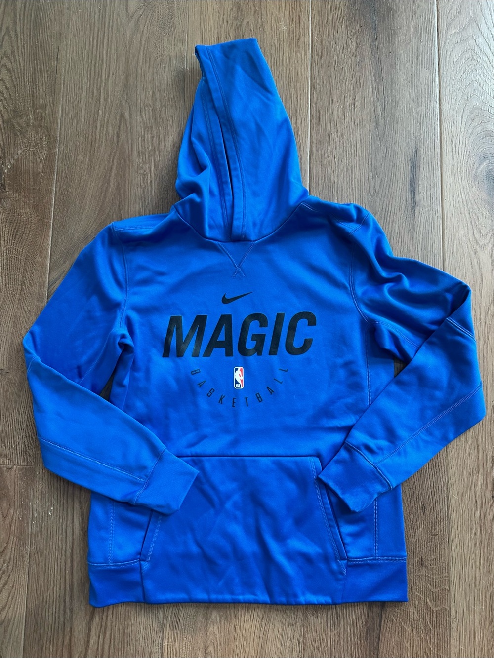 Nike Youth Blue Orlando Magic Zip-Up Hoodie size XL